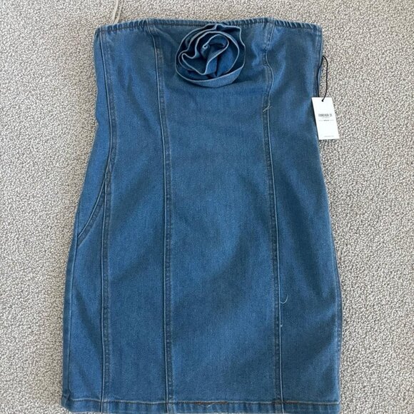 Dresses & Skirts - Denim Mini Dress